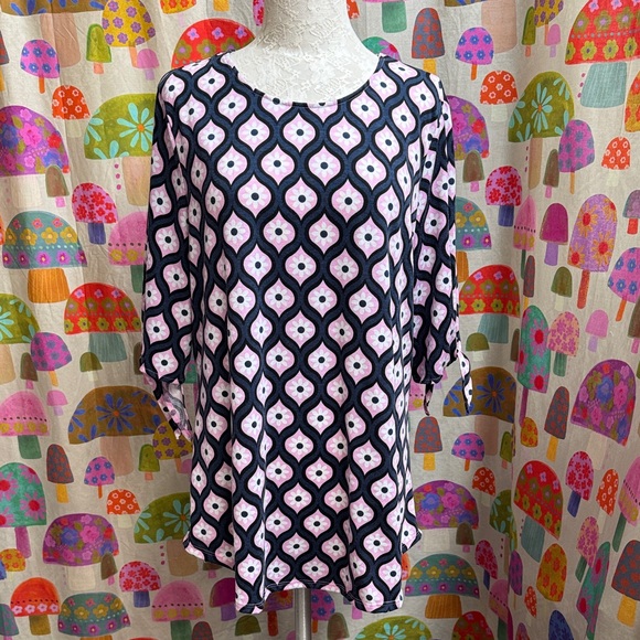 West Loop 3/4 Sleeve Blouse. Large. NWOT - Picture 1 of 8